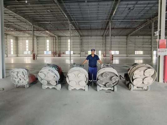 DỊCH VỤ CHO THUÊ MÁY MÀI SÀN BÊ TÔNG TẠI HẢI PHÒNG - MINH DUC INDUSTRIRAL FLOOR 0901.592.593